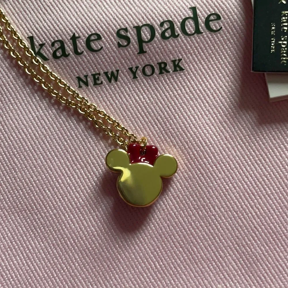 Disney x Kate Spade Minnie Mouse Mini Pendant